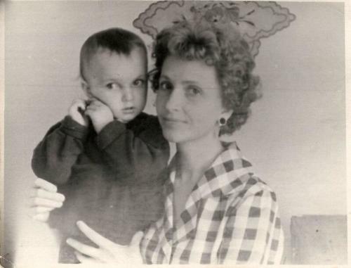 Янис Грантс с мамой