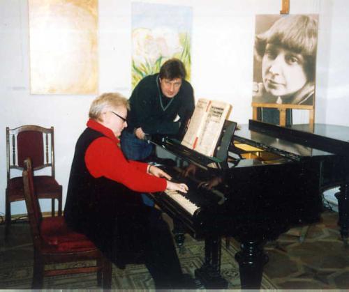 Н. Рубинская и А. Кубрик (Москва, 2006 г.)